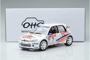Peugeot 106 Maxi Rally D'Antibes 2000 Otto 1:18 OT947 Ρητίνη - εικόνα 6 από 6