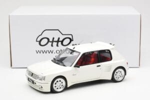 Peugeot 205 Dimma Λευκό Otto 1:18 OT681 Ρητίνη - εικόνα 6 από 6