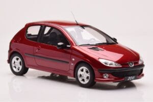 Peugeot 206 S16 Κόκκινο Otto 1:18 OT1039 Ρητίνη - εικόνα 4 από 6