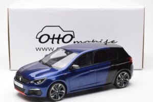 Peugeot 308 GTI Magnetic Μπλε Μαύρο Otto 1:18 OT922 Ρητίνη - εικόνα 6 από 6