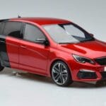 Peugeot 308 T9 GTI Κόκκινο Otto 1:18 OT368 Ρητίνη - image 4 of 6