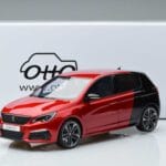 Peugeot 308 T9 GTI Κόκκινο Otto 1:18 OT368 Ρητίνη - image 6 of 6