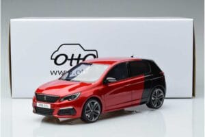 Peugeot 308 T9 GTI Κόκκινο Otto 1:18 OT368 Ρητίνη - εικόνα 6 από 6