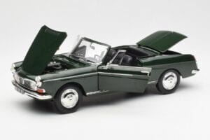 Peugeot 404 Καμπριολέ Antique Green Περιορισμένη Έκδοση Norev 1:18 184829 Μέταλλο - εικόνα 2 από 8