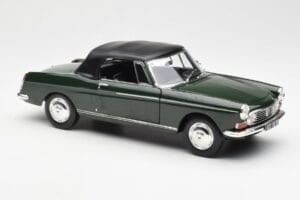 Peugeot 404 Καμπριολέ Antique Green Περιορισμένη Έκδοση Norev 1:18 184829 Μέταλλο - εικόνα 6 από 8