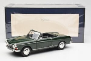 Peugeot 404 Καμπριολέ Antique Green Περιορισμένη Έκδοση Norev 1:18 184829 Μέταλλο - εικόνα 8 από 8