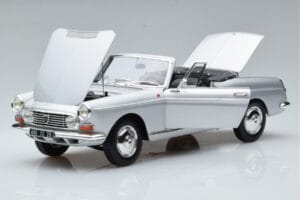 Peugeot 404 Καμπριολέ Ασημί Norev 1:18 184835 Μέταλλο - εικόνα 2 από 8