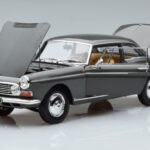 Peugeot 404 Coupe Graphite Γκρι Norev 1:18 - image 2 of 7