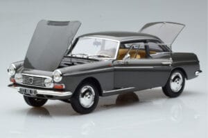 Peugeot 404 Coupe Graphite Γκρι Norev 1:18 184834 Μέταλλο - εικόνα 2 από 7