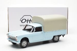 Peugeot 404 Pickup Bache Παστέλ Μπλε Otto 1:18 OT1036 Ρητίνη - εικόνα 6 από 6