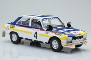 Peugeot 504 Ti #4 T. Makinen / H. Liddon Rally Morocco 1975 IXO 1:18 18RMC044B Μέταλλο - εικόνα 4 από 6