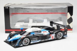 Peugeot 908 HDI FAP LMP1 #8 M. Lamy / S. Sarrazin / A. Wurz 5th Place 24 Hours of Le Mans 2008 Minichamps 1:18 150081208 Μέτα - εικόνα 6 από 6