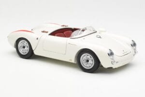 Porsche 550 Spyder Έκδοση 70 Χρόνων Λευκό Schuco 1:18 450033300 Μέταλλο - εικόνα 6 από 8