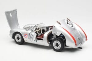 Porsche 550 RS Spyder #37 H. Polensky / R. von Frankenberg 24 Hours of Le Mans 1955 Schuco 1:18 450033400 Μέταλλο - εικόνα 5 από 8