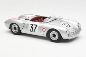 Porsche 550 RS Spyder #37 H. Polensky / R. von Frankenberg 24 Hours of Le Mans 1955 Schuco 1:18 450033400 Μέταλλο - εικόνα 6 από 8