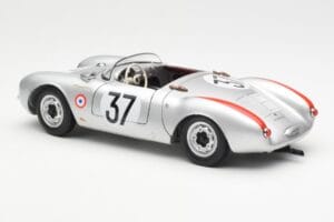Porsche 550 RS Spyder #37 H. Polensky / R. von Frankenberg 24 Hours of Le Mans 1955 Schuco 1:18 450033400 Μέταλλο - εικόνα 7 από 8