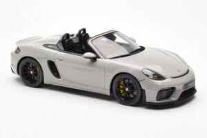 Porsche 718 Spyder Crayon Γκρι GT Spirit 1:18 GT436 Ρητίνη - εικόνα 4 από 6
