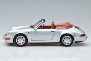 Porsche 911 964 Carrera 2 Καμπριολέ Ασημί Norev 1:18 187330 Μέταλλο - εικόνα 4 από 7
