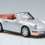 Porsche 911 964 Carrera 2 Καμπριολέ Ασημί Norev 1:18 187330 Μέταλλο - image 5 of 7