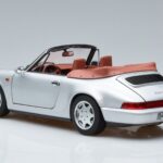 Porsche 911 964 Carrera 2 Καμπριολέ Ασημί Norev 1:18 187330 Μέταλλο - image 6 of 7