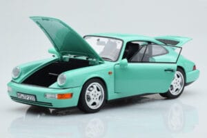 Porsche 911 964 Carrera 2 Mint Πράσινο Norev 1:18 187327 Μέταλλο - εικόνα 2 από 8