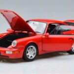 Porsche 911 964 Carrera 2 Κόκκινο Norev 1:18 187320 Μέταλλο - image 2 of 7