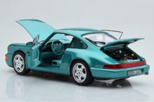 Porsche 911 964 Carrera 2 Wimbledon Πράσινο Norev 1:18 187329 Μέταλλο - εικόνα 3 από 8