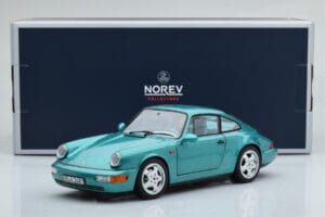 Porsche 911 964 Carrera 2 Wimbledon Πράσινο Norev 1:18 187329 Μέταλλο - εικόνα 8 από 8