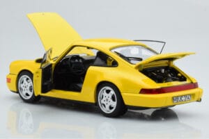 Porsche 911 964 Carrera 2 Κίτρινο Norev 1:18 187328 Μέταλλο - εικόνα 3 από 8
