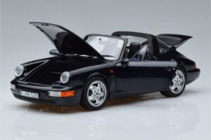 Porsche 911 964 Carrera 4 Targa Μπλε Norev 1:18 187340 Μέταλλο - εικόνα 2 από 8