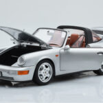 Porsche 911 964 Carrera 4 Targa Polar Ασημί Norev 1:18 - image 2 of 9