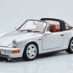 Porsche 911 964 Carrera 4 Targa Polar Ασημί Norev 1:18