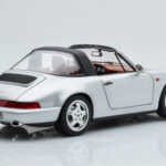 Porsche 911 964 Carrera 4 Targa Polar Ασημί Norev 1:18 - image 5 of 9