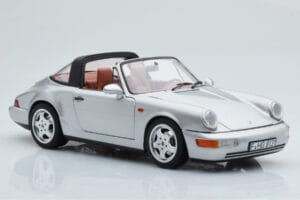 Porsche 911 964 Carrera 4 Targa Polar Ασημί Norev 1:18 187342 Μέταλλο - εικόνα 7 από 9