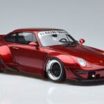 Porsche 911 964 RWB Duck Tail Candy Apple GT Spirit 1:18 GT759 Ρητίνη - image 4 of 6