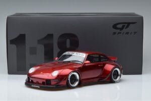 Porsche 911 964 RWB Duck Tail Candy Apple GT Spirit 1:18 GT759 Ρητίνη - εικόνα 6 από 6