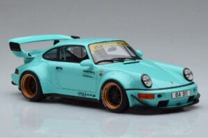 Porsche 911 964 RWB Tiffany Μπλε GT Spirit 1:18 GT875 Ρητίνη - εικόνα 4 από 6