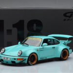 Porsche 911 964 RWB Tiffany Μπλε GT Spirit 1:18 - image 6 of 6
