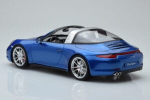Porsche 911 991 4S Targa Μπλε GT Spirit 1:18 GT037 Ρητίνη - εικόνα 4 από 5