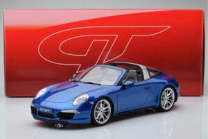 Porsche 911 991 4S Targa Μπλε GT Spirit 1:18 GT037 Ρητίνη - εικόνα 5 από 5