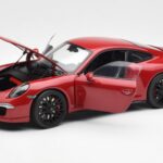 Porsche 911 991 Carrera GTS Carmine Κόκκινο Schuco 1:18 450039000 - image 2 of 8