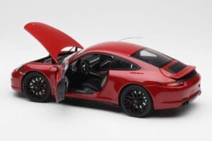 Porsche 911 991 Carrera GTS Carmine Κόκκινο Schuco 1:18 450039000 Μέταλλο - εικόνα 5 από 8