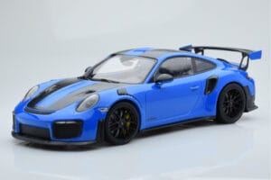 Porsche 911 GT2 RS 991.2 Weissach Package Μπλε Μαύρες Ζάντες Μαγνησίου Minichamps 1:18 153068316