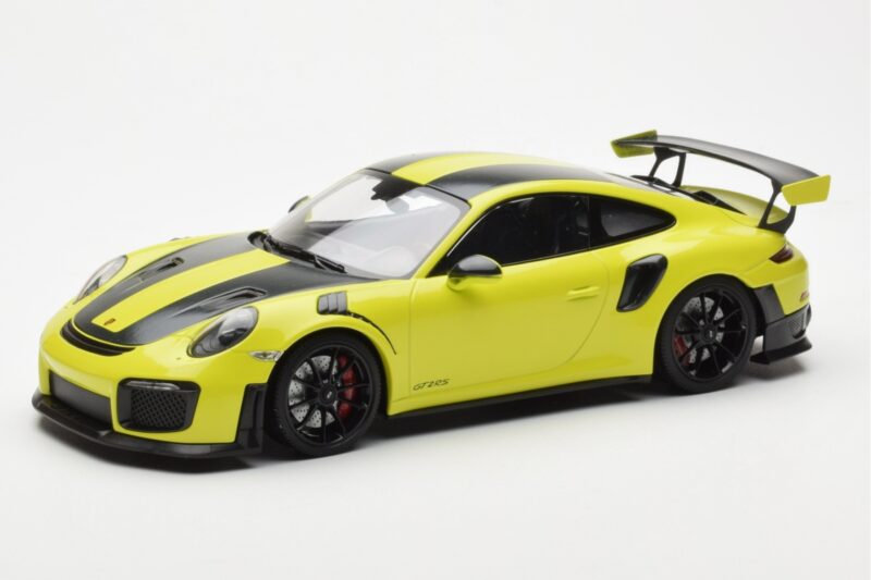 Porsche 911 991.2 GT2 RS Ανοιχτό Πράσινο Με Μαύρες Ζάντες Μαγνησίου Minichamps 1:18 155068300