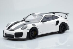 Porsche 911 GT2 RS 991.2 Weissach Package Λευκό Μαύρες Ζάντες Μαγνησίου Minichamps 1:18 153068309