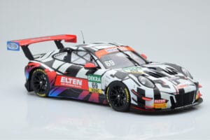 Porsche 911 GT3 R Iron Force by Ring Police #69 J. van Slooten / L. Luhr ADAC GT Masters 2018 Minichamps 1:18 153186969 Μέταλ - εικόνα 3 από 5