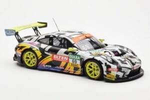 Porsche 911 991.2 GT3 R #69 Team Iron Force Racing Ring Police L. Luhr / M. Holzer ADAC GT Masters 2019 Minichamps 1:18 15319 - εικόνα 4 από 6