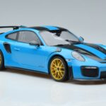 Porsche 911 991.2 GT3 RS Weissach Package Miami Μπλε Χρυσές Ζάντες Minichamps 1:18 153068310 Μέταλλο - image 4 of 6