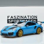 Porsche 911 991.2 GT3 RS Weissach Package Miami Μπλε Χρυσές Ζάντες Minichamps 1:18 153068310 Μέταλλο - image 6 of 6