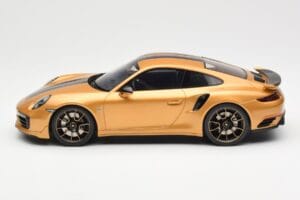 Porsche 911 991.2 Turbo S Exclusive Χρυσό GT Spirit 1:18 GT444 Ρητίνη - εικόνα 3 από 6